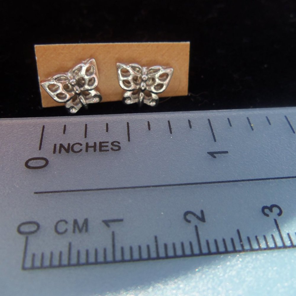Butterflies Pierced Earrings